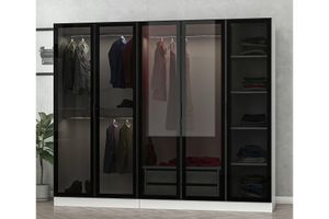 Medway Tideway Kledingkast met 2 Lades, 190 cm