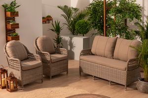 Venezia Gartenlounge-Set mit 2-Sitzer Sofa