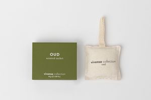 Oud Eucalyptus, Freesia & Cinnamon Scented Sachet, One Size