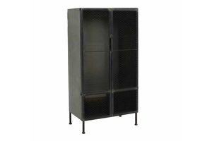 Sohomanje Metal Cabinet, Black