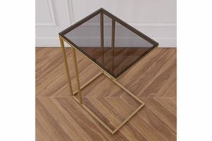 Everly C Side Table, Gold