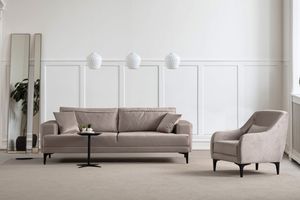 Astana 3-Zitsbank met slaapfunctie