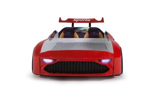 Aston Children's Car Bed Frame 4X4 Turbo Extreme, Red