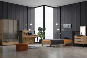 Colosseum Bedframe, 100x200 cm, Walnoot