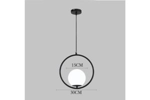 Giannis Moderne Hanglamp, Zwart