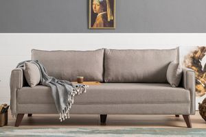 Bella Soft 3-Sitzer Sofa mit Schlaffunktion