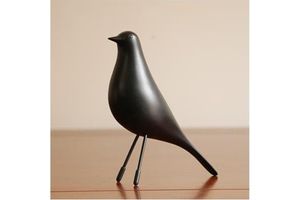 Bird Decorative Object, Black
