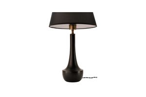 Masselo Vittima Houten Tafellamp, Zwart