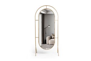 Maia Floor Mirror, Gold
