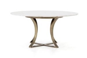Donard 6-Seat Fixed Dining Table, White
