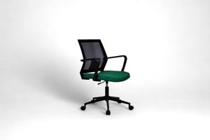 Mesh Bureaustoel met Metalen Poten