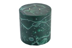 Marble Emerald Gardenia Scented Candle, Large