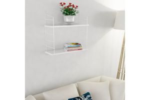 Armony Shelves 2-Tier, White
