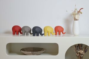 Elefant Deko-Objekt aus Keramik