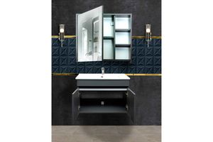 Galata Bathroom Cabinet, Anthracite