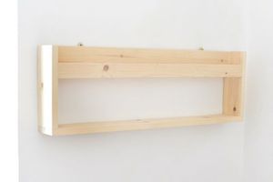 Shelfie Wall Shelf, Light Wood