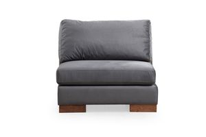 Tulip Modulaire Hoek, Enkele Module Zonder Armleuning, Grijs