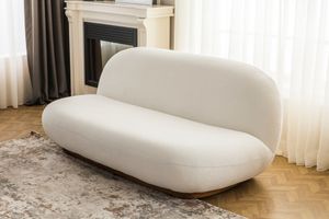 Tedy 2-Sitzer Sofa, Weiß