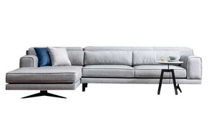 Jivago Corner Sofa Chaise, Left, Grey