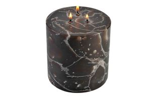 Marble Umber Gardenia Scented Candle, Mink