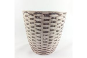 Jute Design Ceramics Plant Pot