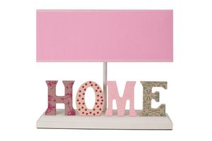 Misto Home Table Lamp Home, Pink