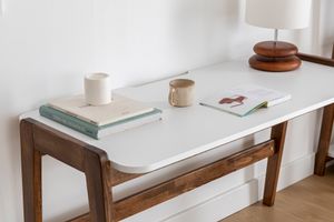 Noma Bureau, Notenhout, 130 Cm