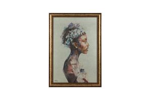 Queen Art Print with Frame, Large
