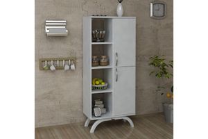 Pandora Kitchen Cabinet, White