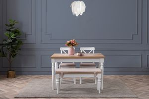 Symbol Eettafelset met Bank, 110x70 cm