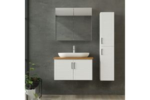 Vera Bathroom Cabinet Set, 100 cm, White