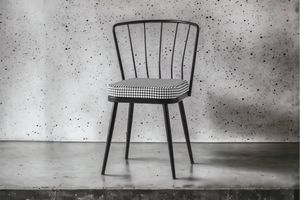 Moon Stoel, Houndstooth, Zwart