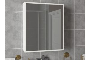 Kaila Bathroom Cabinet, White