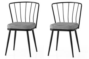 Buse Tuinstoelen, Set Van Twee, Zwart