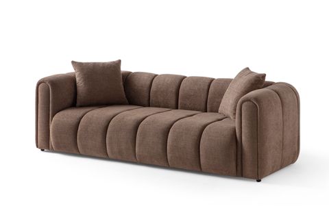 OSLO ÜÇLÜ KOLTUK, KAHVERENGİ