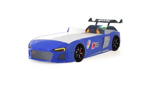 AUDİ IŞIKLI ARABALI YATAK, MAVİ, V12