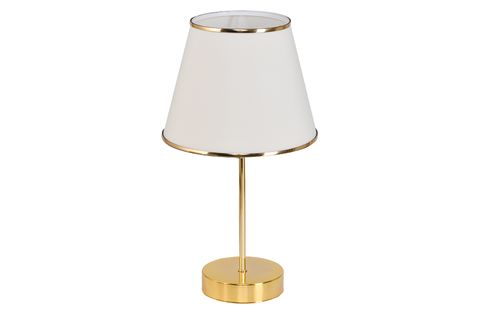 EVLİGHT İKİLİ MİRZA ABAJUR, GOLD KREM