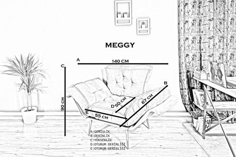 MEGGY TEKLİ KOLTUK, PEMBE