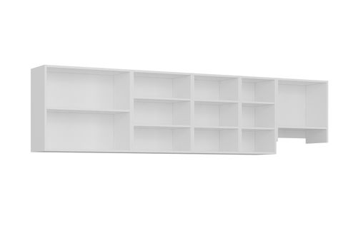 MİNAR 290 CM MUTFAK DOLABI BEYAZ 290-B7-ÜST MODÜL