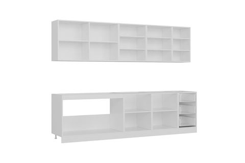 MİNAR ATLANTİS 285 CM MUTFAK DOLABI BEYAZ DORE 285-D2