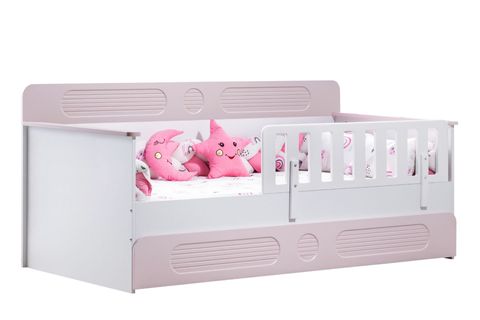 FLORA YAVRULU MONTESSORİ KARYOLA, PEMBE