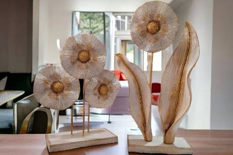 ÇİÇEK MASA KONSOL ÜSTÜ DEKORU, BÜYÜK BOY