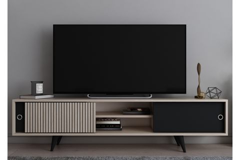 EVDEKİMODA ECRİN TV ÜNİTESİ, SİYAH