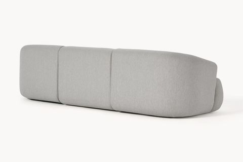 MİLA KETEN ÜÇLÜ KANEPE, GRİ