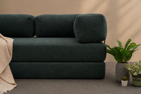 COMFORT SERİSİ YATAKLI ÜÇLÜ MODÜL, YEŞİL
