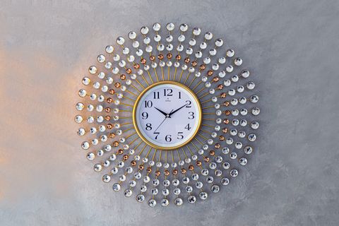 DEKORATİF METAL DUVAR SAATİ 9