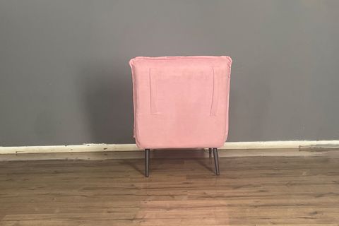 BERTA CONCEPT HERAKLES MEKANİZMALI KATLANIR YATAK OLABİLEN TEKLİ KOLTUK, PEMBE