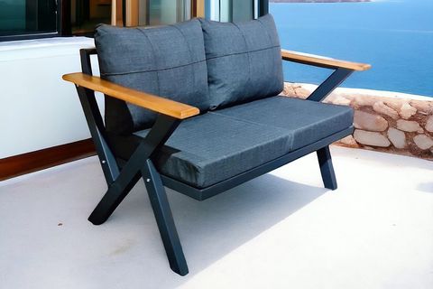 MİLAS BAHÇE BALKON TAKIMI, 2+1+1, ANTRASİT