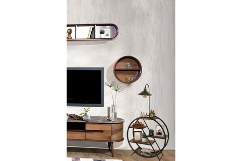 PLÜTON CEVİZ LAMBADER METAL BAŞLIKLI