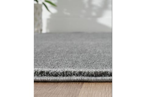 MİRA BALİ 4500 MODERN SHAGGY HALI, ANTRASİT, 120X120